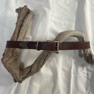 Women’s Brown Leather Belt